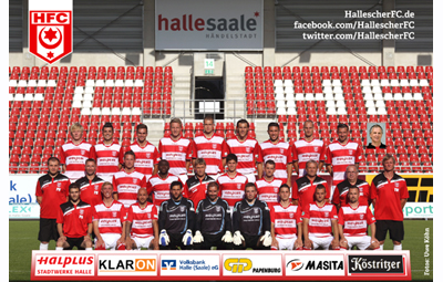 Die Drittligamannschaft des HFC, Saison 2012/13.
