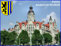 "Neues Rathaus" in Leipzig